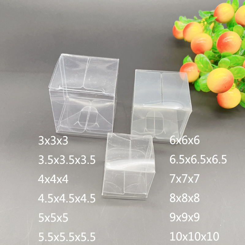 100pcs 3-10cm Square Plastic G - Event Party Box 评论和价格