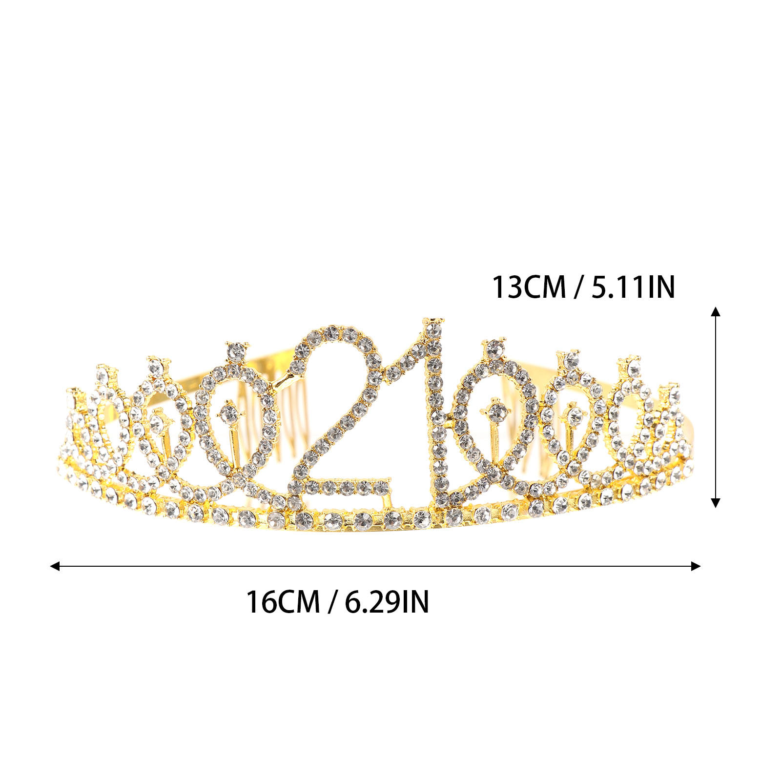 1Set Glitter Birthday Crown Go - Birthday Sash Glitter 评论和价格