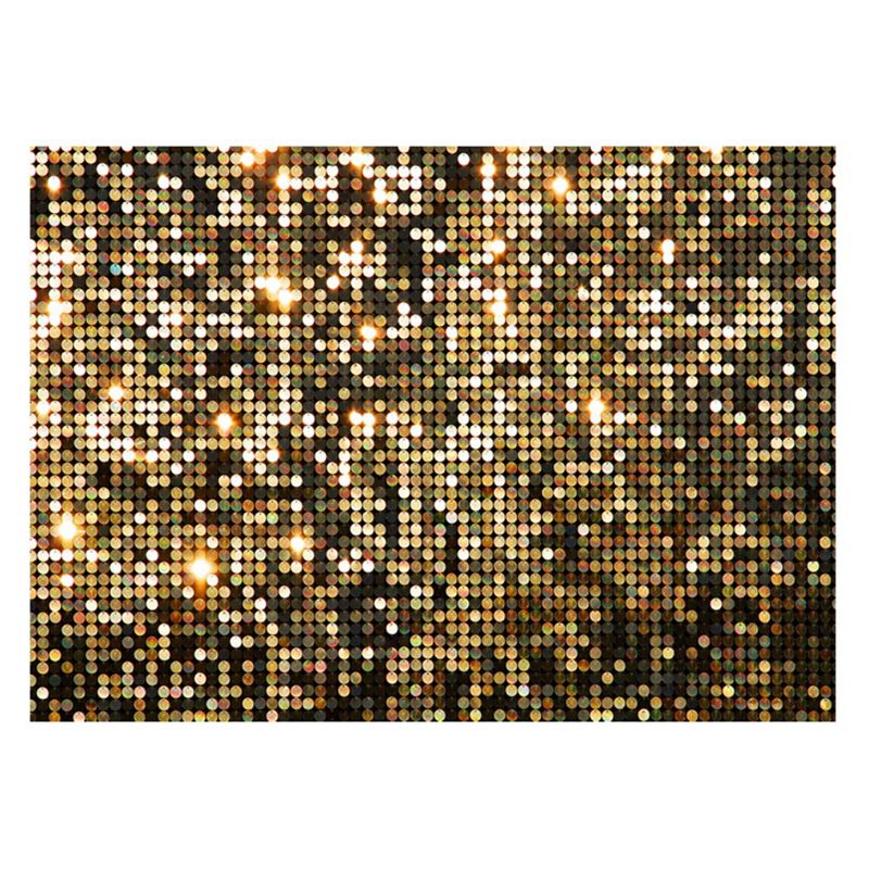 AAAE 210X150cm Glitter Gold De - Party Banner Gold 评论和价格