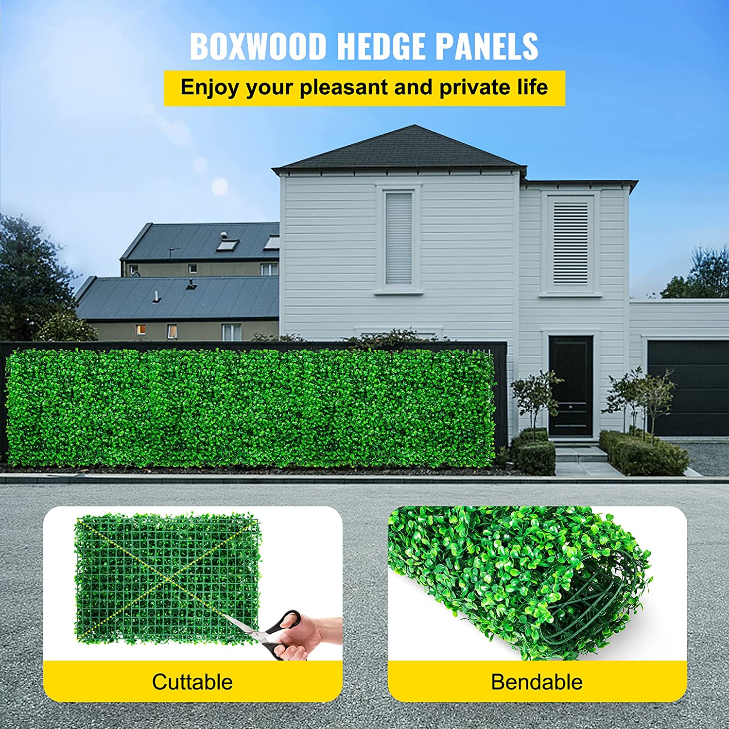 SucceBuy Artificial Plant Wall - Flower Wall Panel 评论和价格