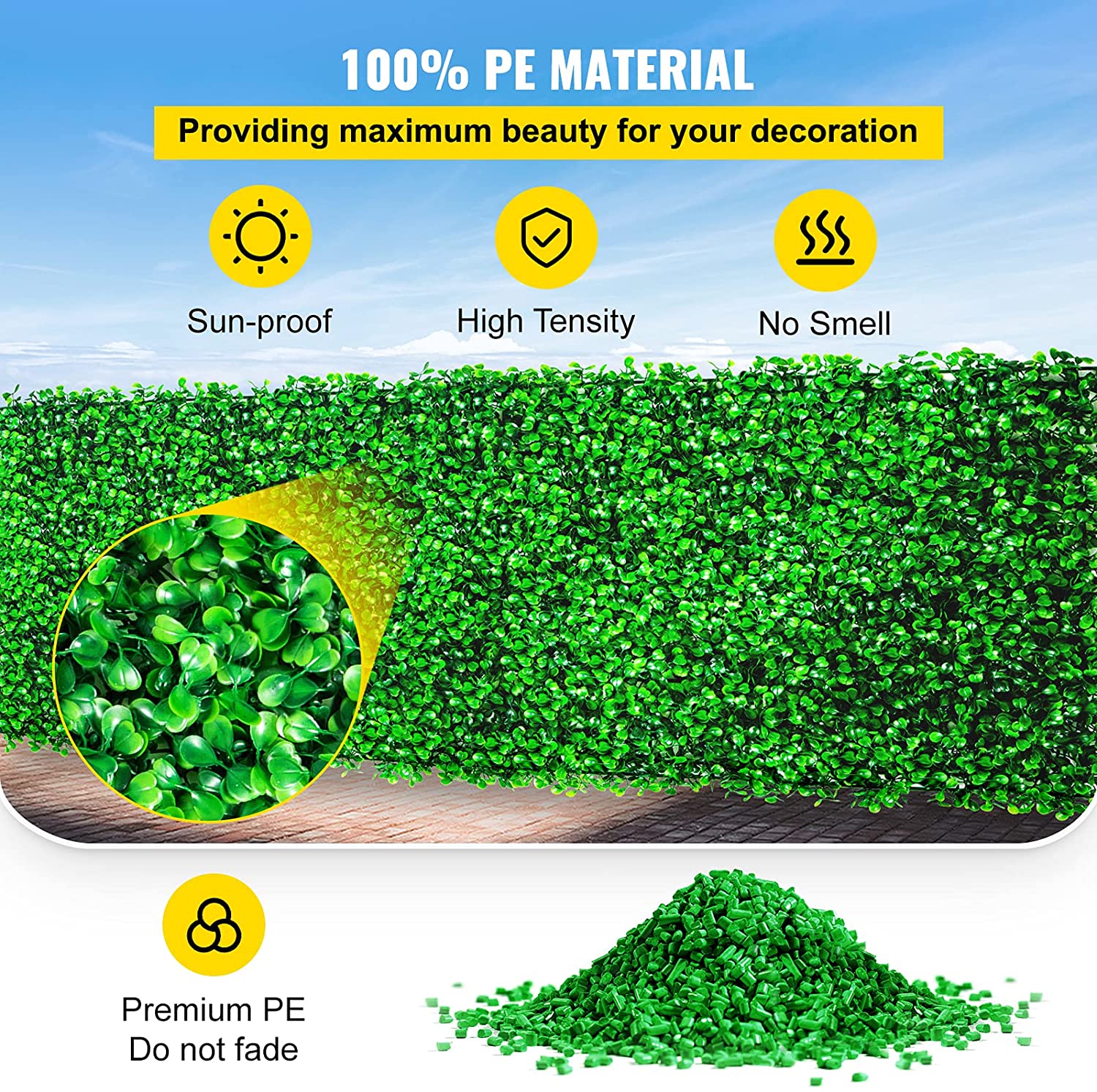 SucceBuy Artificial Plant Wall - Flower Wall Panel 评论和价格