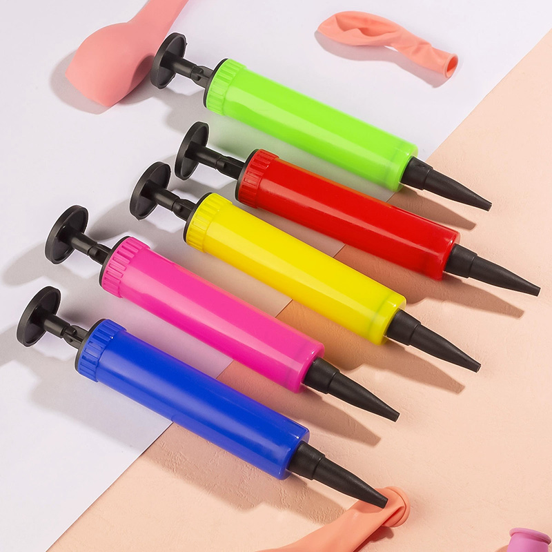 1pc Random Color Portable Mini - Balloon Pump Hand 评论和价格