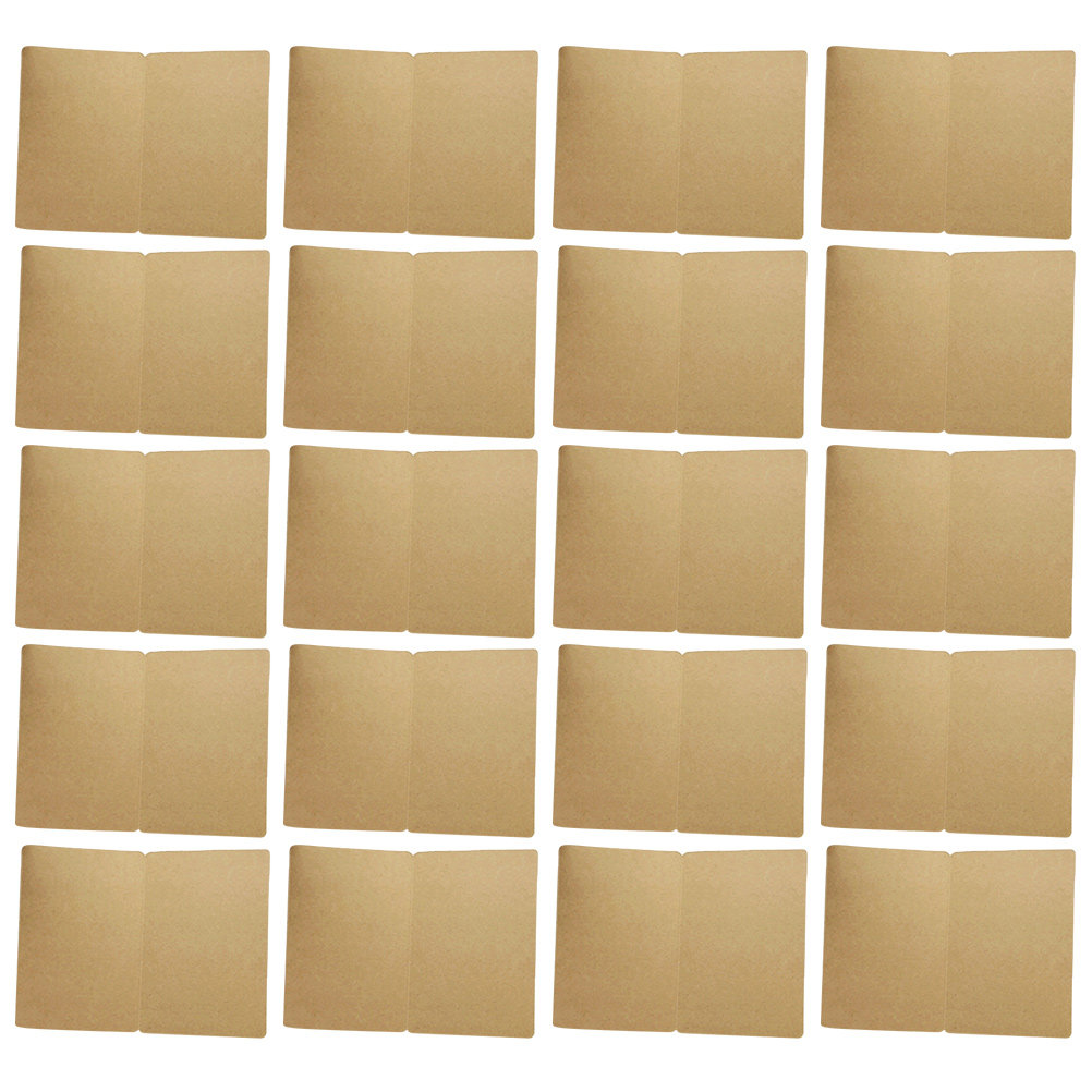 20Pcs Rustic Blank Cards Kraft - Papercraft Supply Invitation 评论和价格