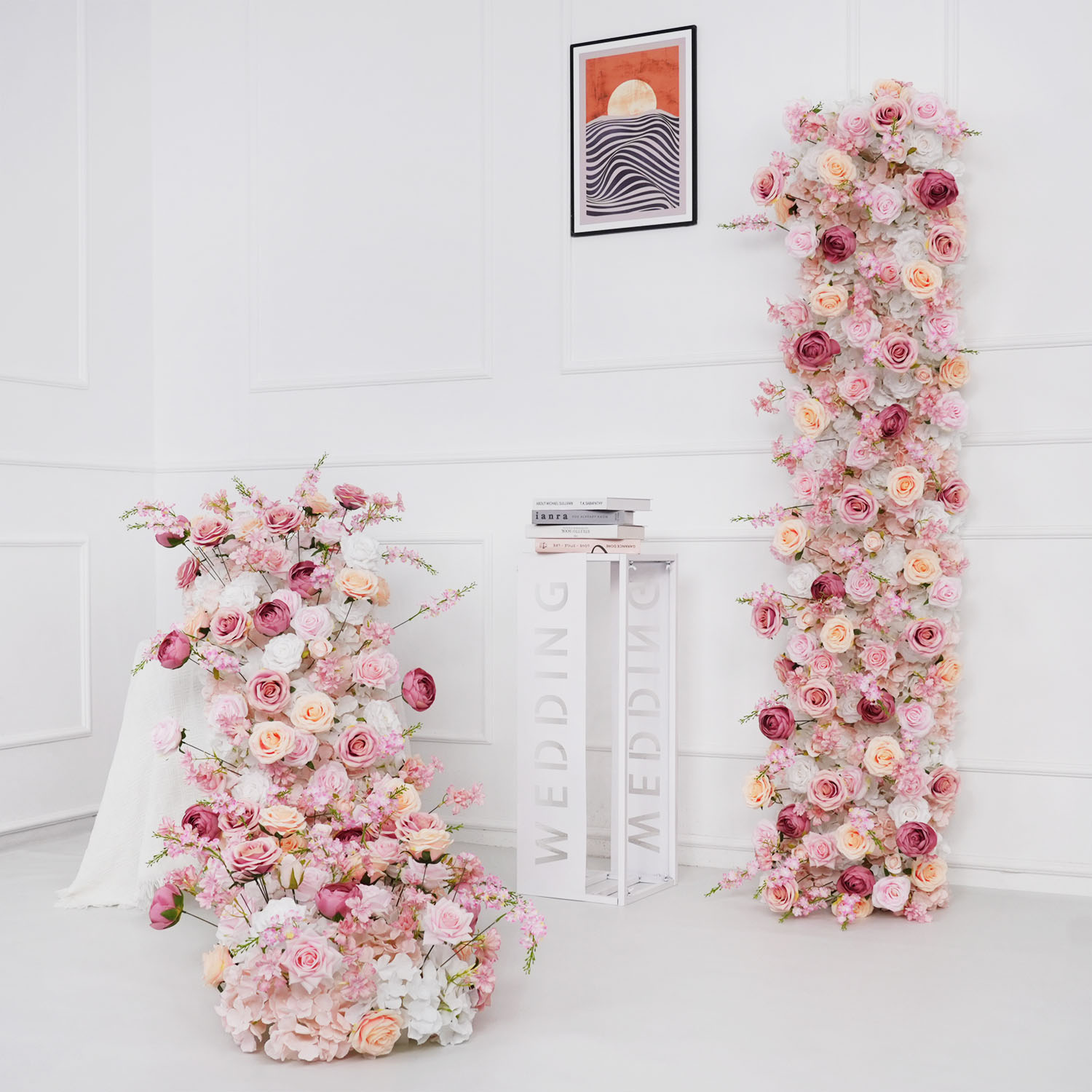 Uflower Luxury Artificial Flow - Flower Wall Panel 评论和价格