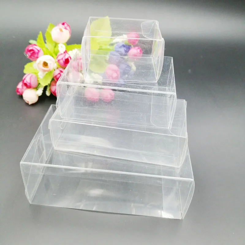 50pcs 4xBxC Rectangle Transpar - Event Party Box 评论和价格