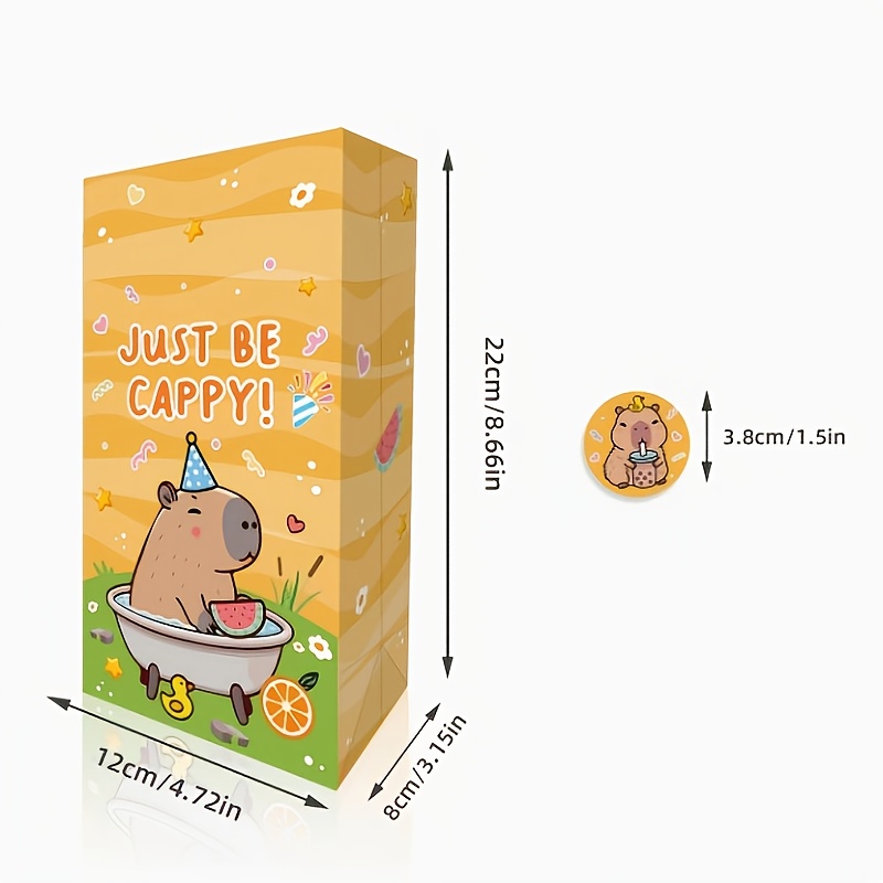 12/24/48pcs Capybara Candy Bag - Event Party Box 评论和价格