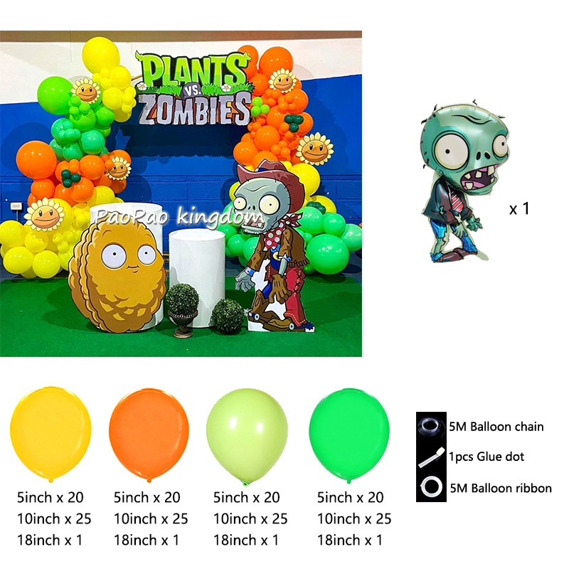 Plants vs Zombies Balloon Arch - Balloon Arch Kit 评论和价格