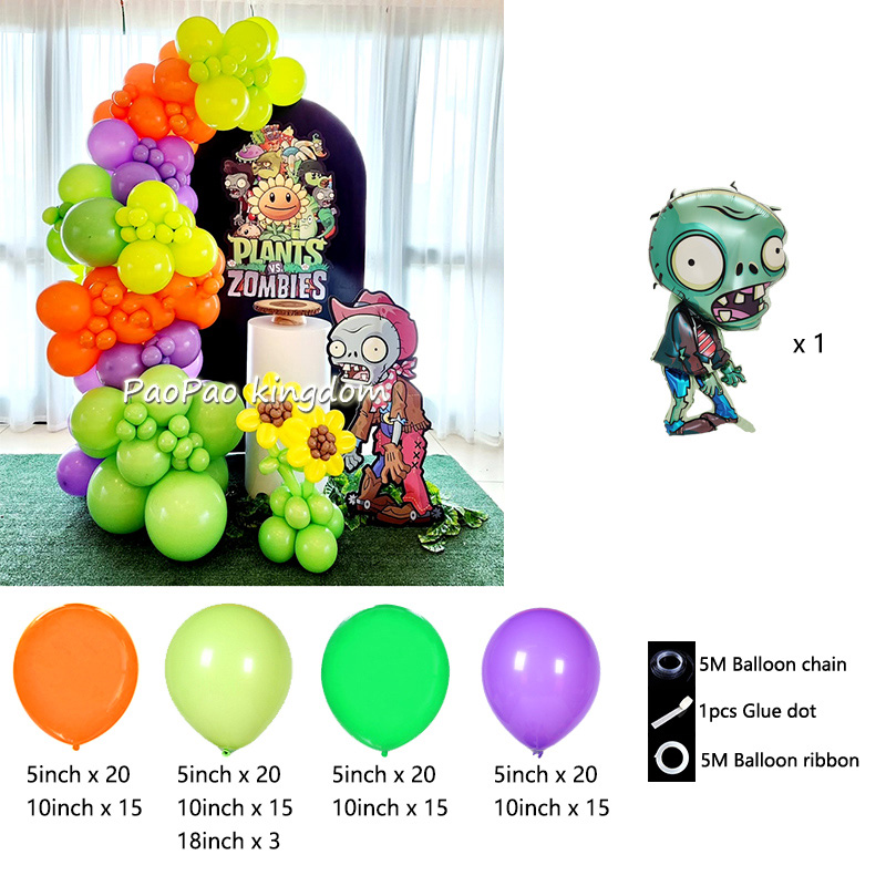 Plants vs Zombies Balloon Arch - Balloon Arch Kit 评论和价格