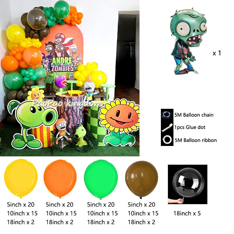 Plants vs Zombies Balloon Arch - Balloon Arch Kit 评论和价格