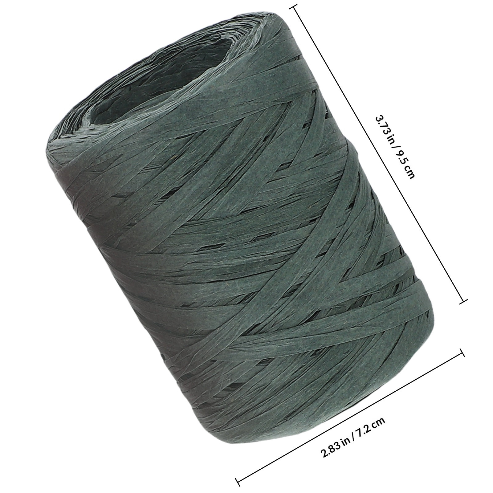 3 Rolls Rustic Raffia Paper Ri - Papercraft Supply Ribbon 评论和价格