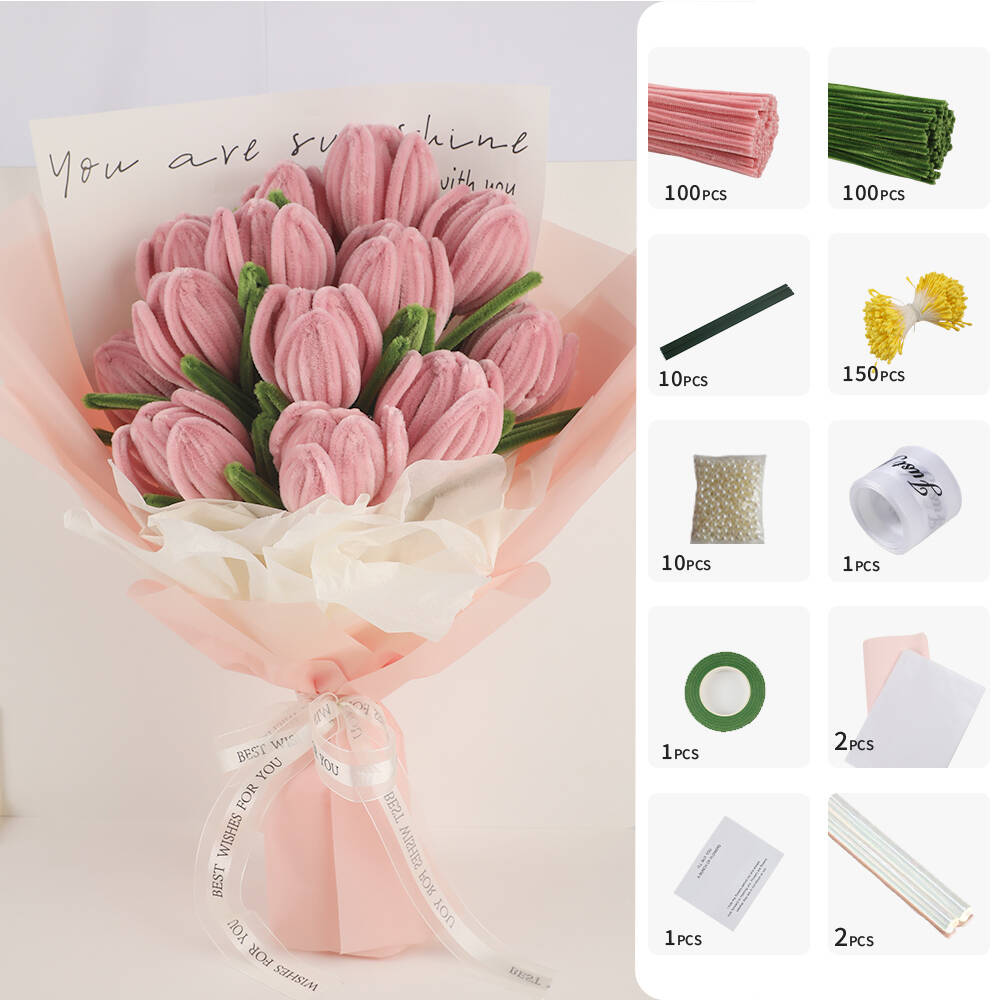200pcs Pipe Cleaners Craft Sup - Papercraft Supply Ribbon 评论和价格