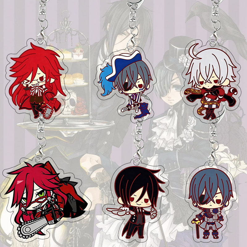 Black Butler Acrylic Keychain  - Supply Event 评论和价格