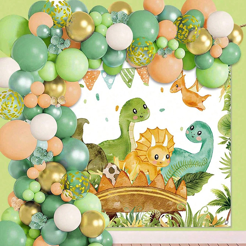 Dinosaur Balloon Set Arch for  - Balloon Arch Kit 评论和价格