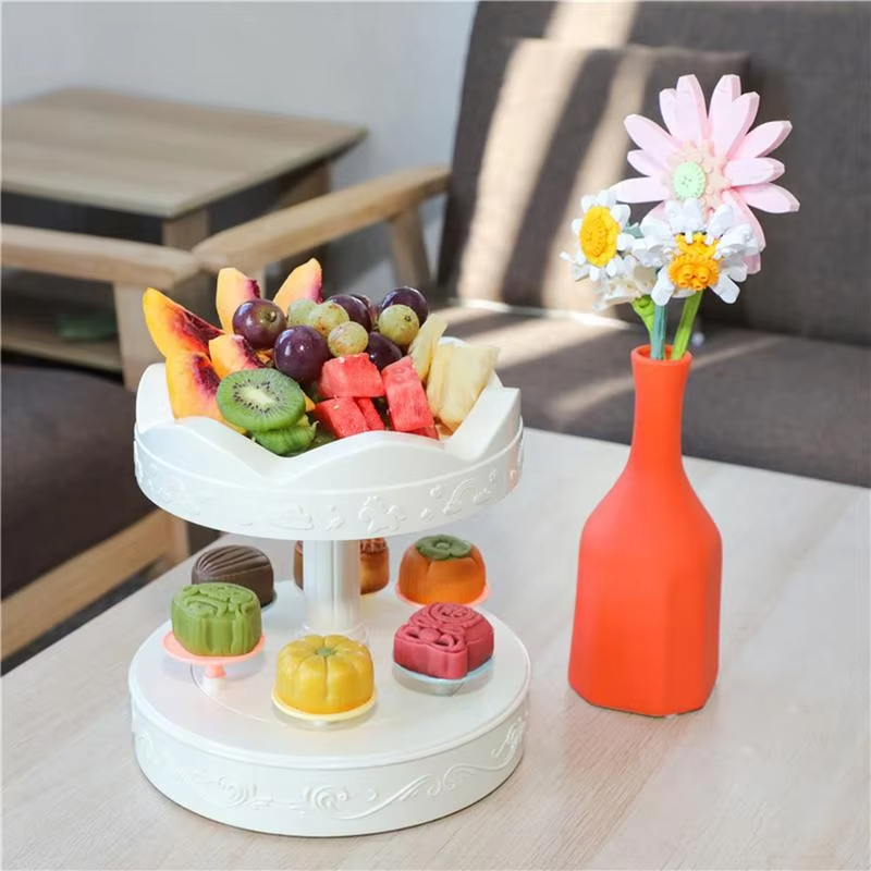 2-tier Automatic Rotating Cake - Cupcake Stand Tier 评论和价格