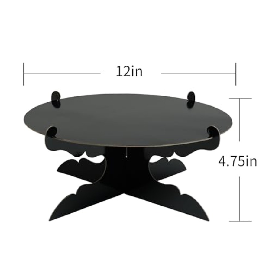 12 inch One Tier Cardboard Cak - Cupcake Stand Tier 评论和价格
