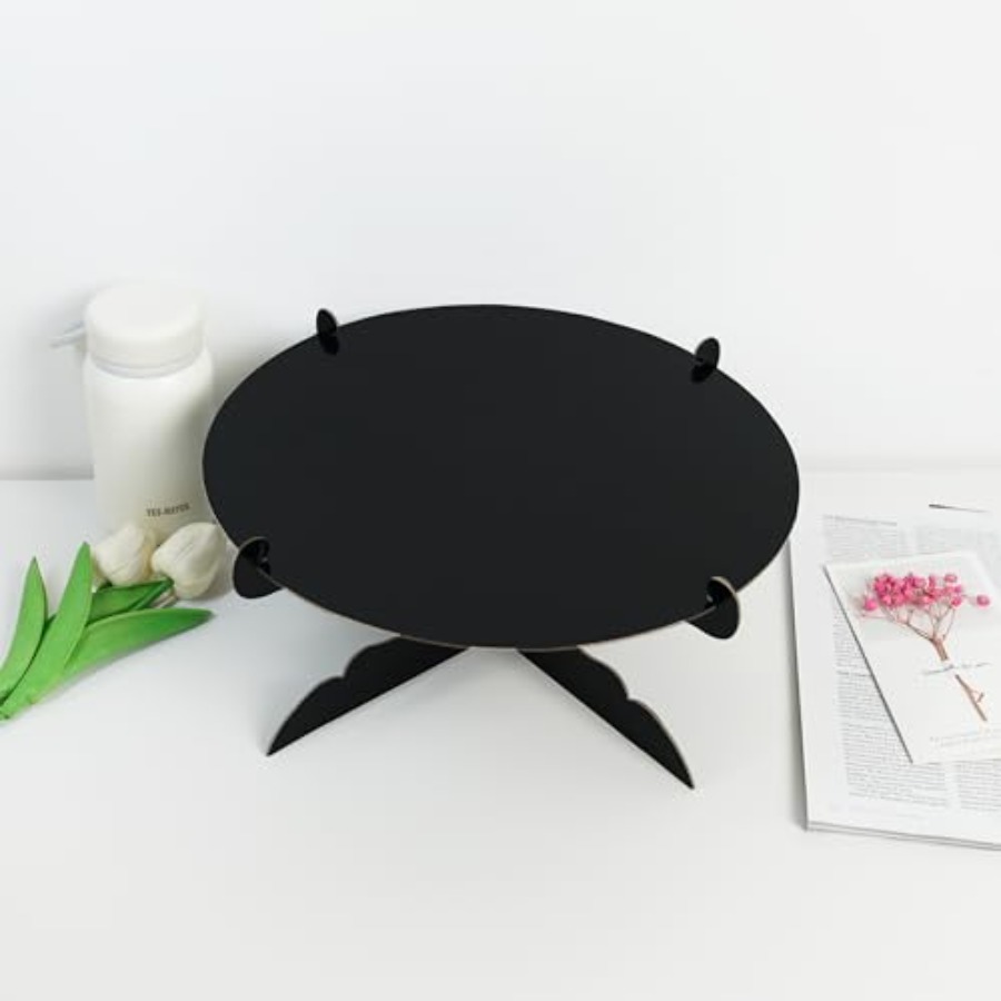 12 inch One Tier Cardboard Cak - Cupcake Stand Tier 评论和价格
