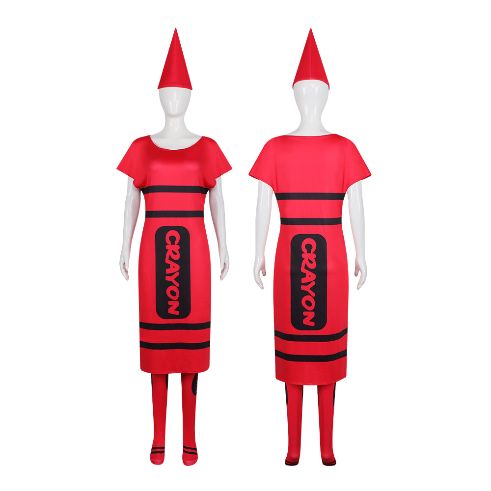 Halloween Women Crayon Cosplay - Party Hat Cone 评论和价格