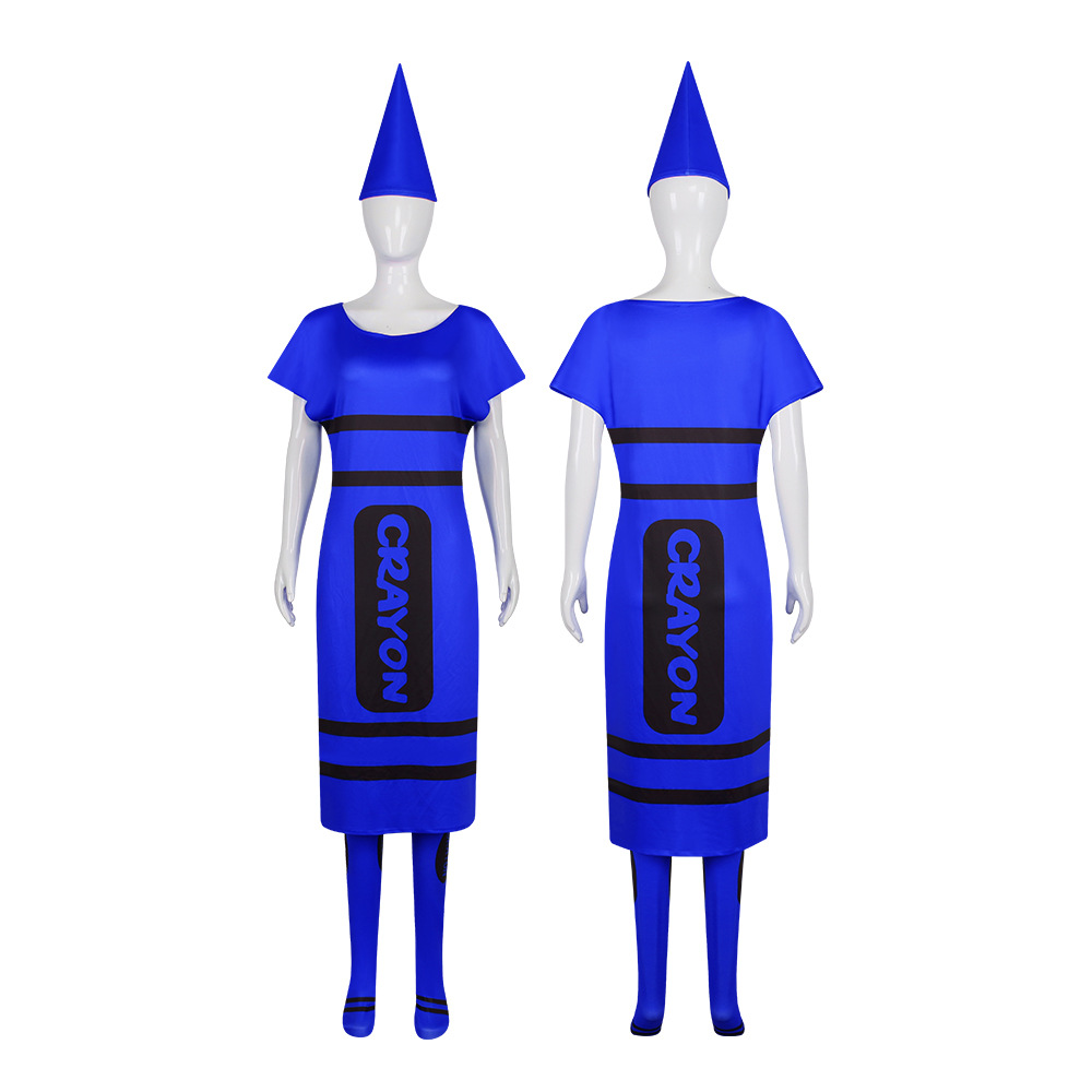 Halloween Women Crayon Cosplay - Party Hat Cone 评论和价格