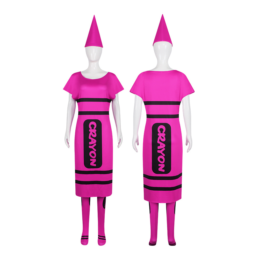 Halloween Women Crayon Cosplay - Party Hat Cone 评论和价格