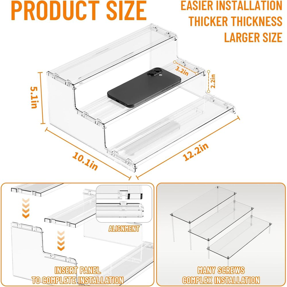 3 Tier Acrylic Display Stands  - Cupcake Stand Tier 评论和价格
