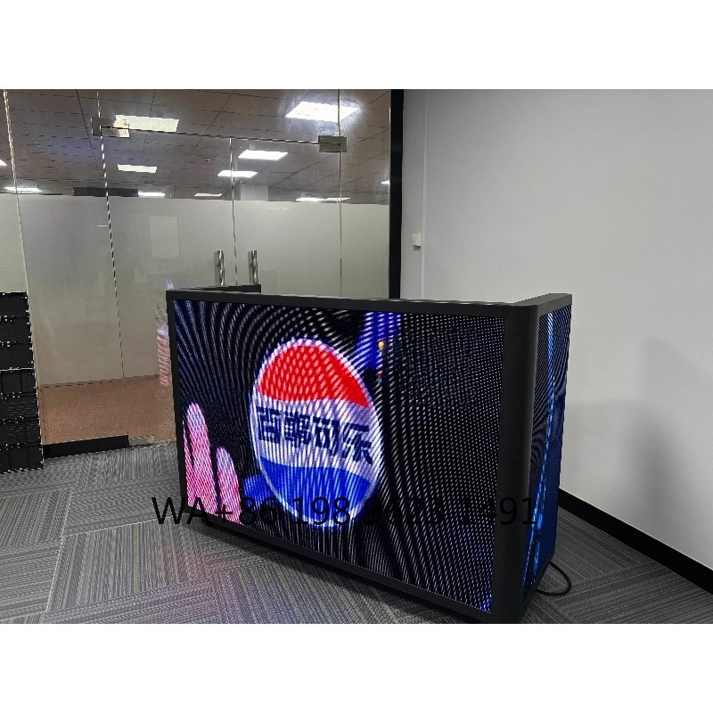 Portable DJ Booth Facade LED V - Event Party Dj 评论和价格