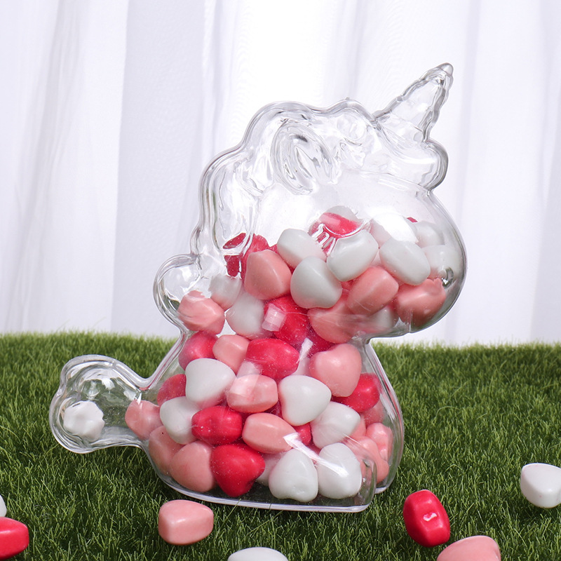 6Pcs Transparent Plastic Unico - Event Party Box 评论和价格