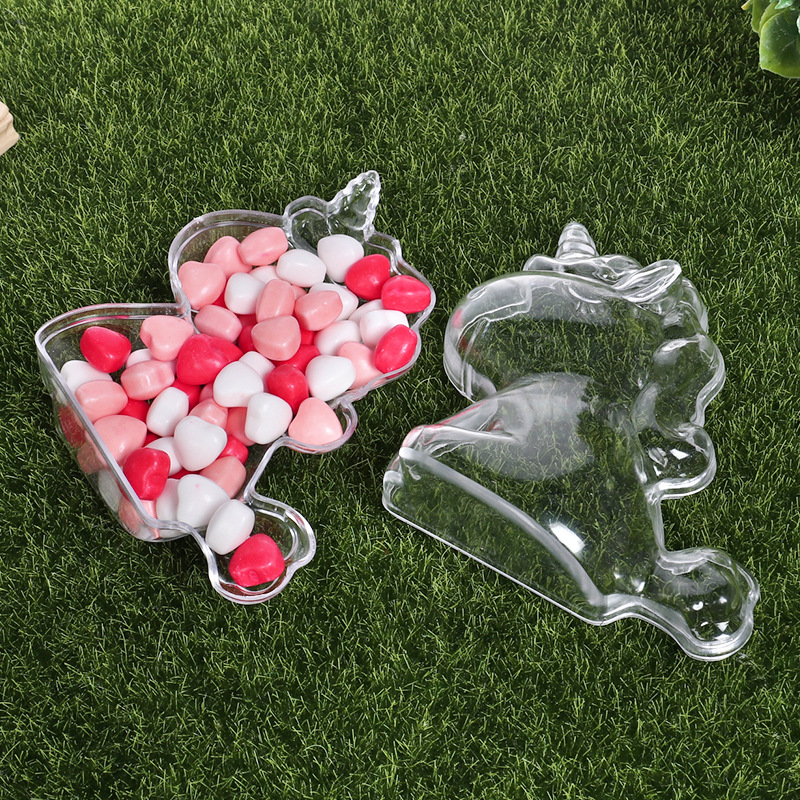 6Pcs Transparent Plastic Unico - Event Party Box 评论和价格