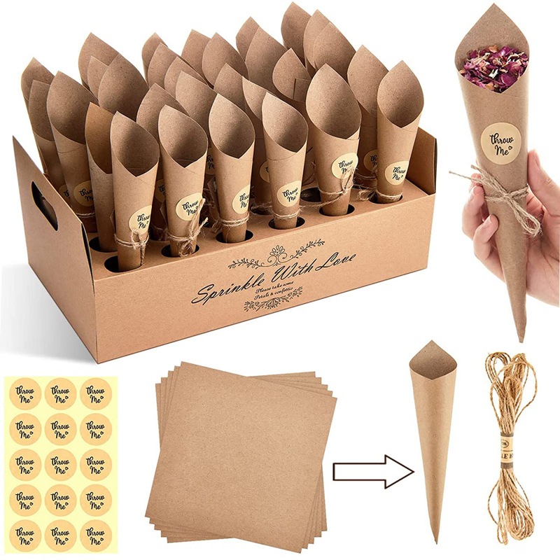 Wedding Confetti Cone Stand Bo - Cotton Candy Cone 评论和价格