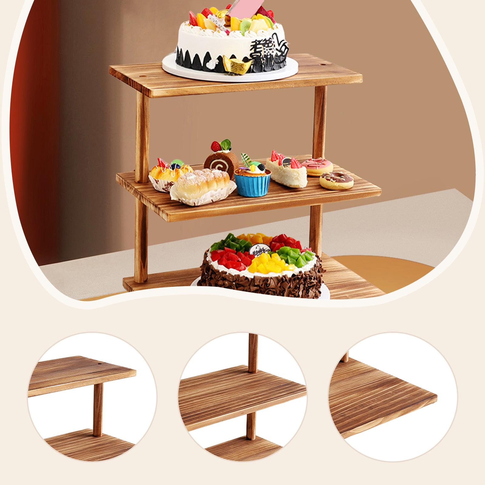 Sturdy 3 Tier Cupcake Stand Wo - Cupcake Stand Tier 评论和价格