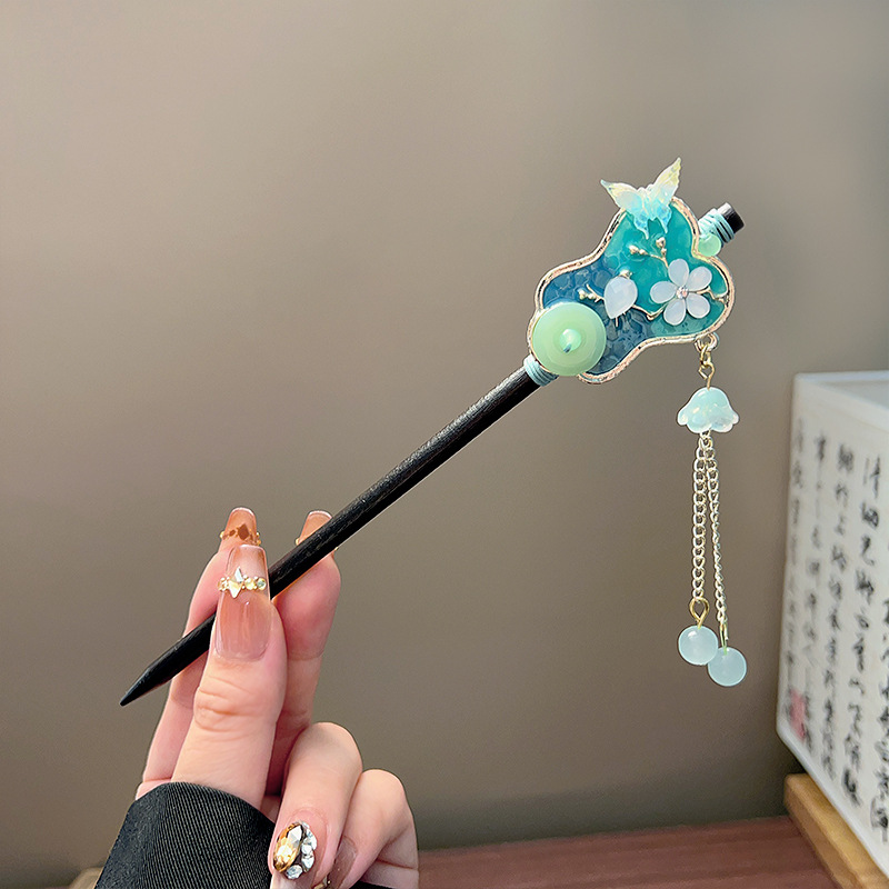 Classic Tassel Hair Stick Blac - Event Suppliers 评论和价格