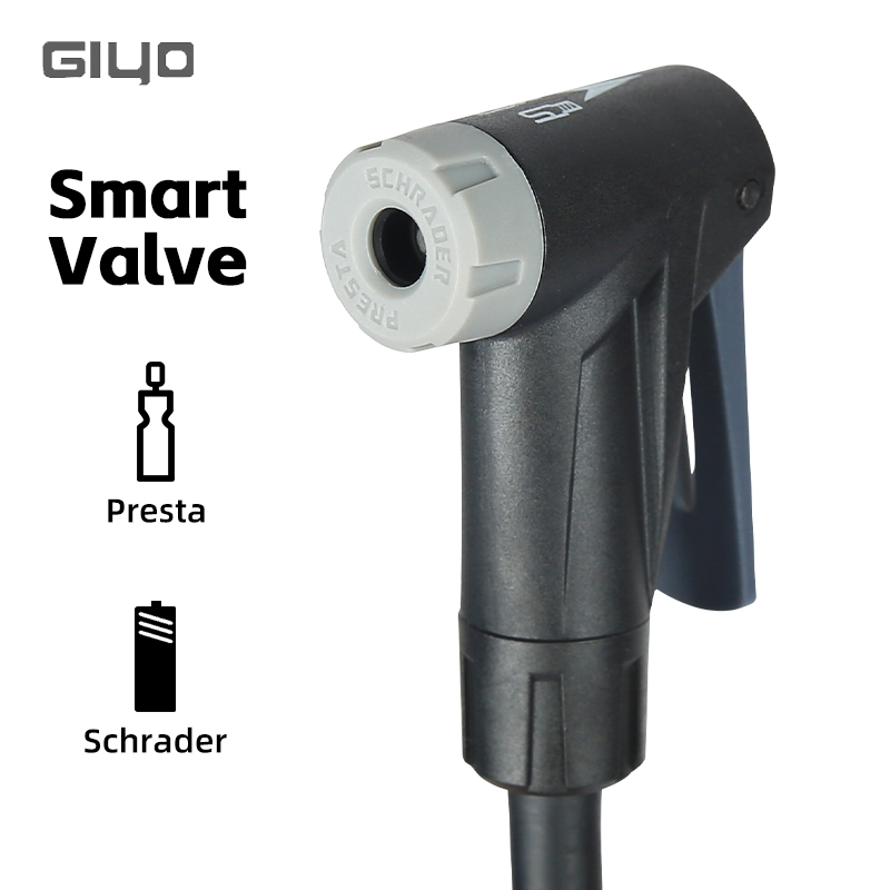 GIYO 160PSI Bicycle Floor Pump - Balloon Pump Hand 评论和价格