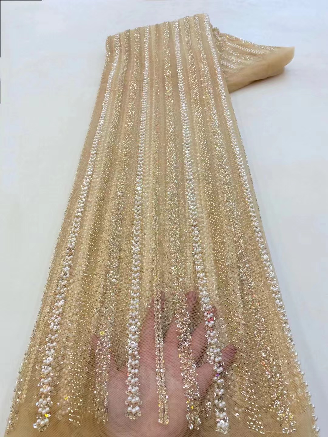 High Quality African Nigerian  - Glitter Tablecloth 评论和价格