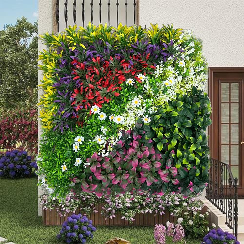 50*50CM Green Artificial Plant - Flower Wall Panel 评论和价格